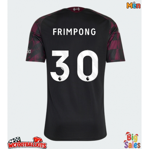 Liverpool Jeremie Frimpong #30 Replica Third Stadium Shirt 2026-27 Short Sleeve